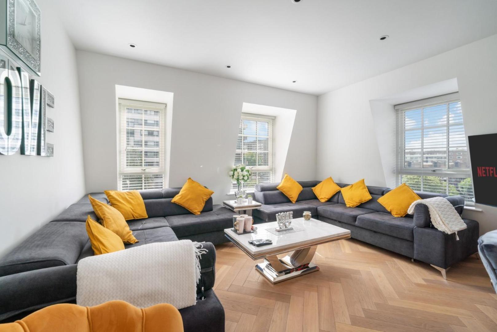 Apartment Elegant 3-bedroom Penthouse In Marble Arch 70 *