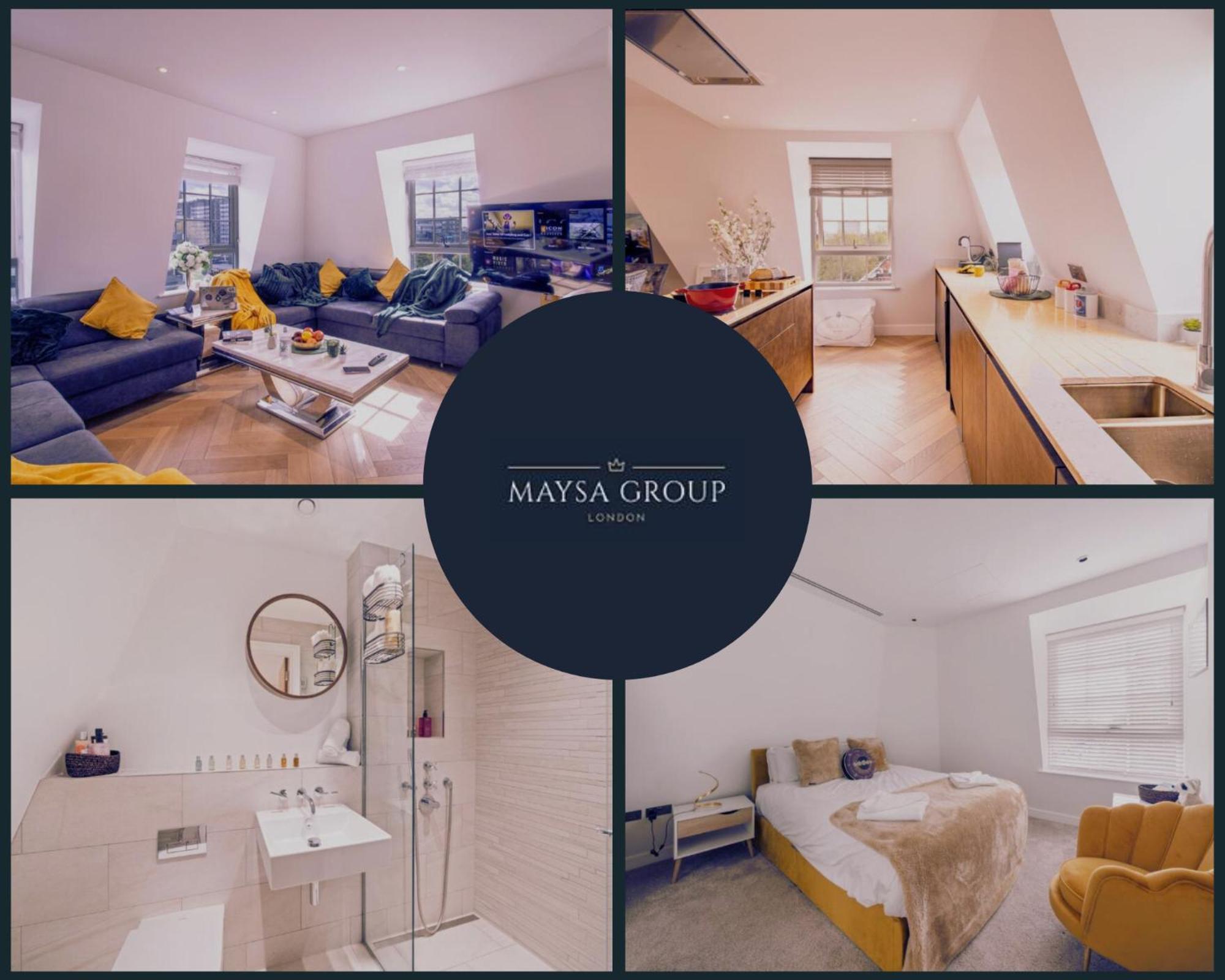 Elegant 3-bedroom Penthouse In Marble Arch 70 London